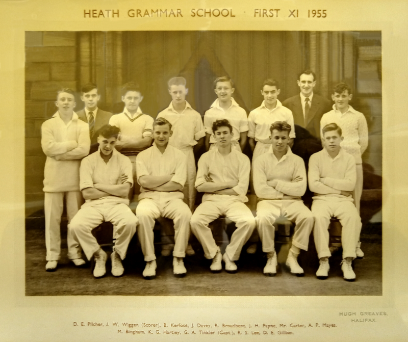 Heath Old Boys Association Sports memories 1955 Cricket Team