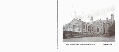 View of the school from the playground